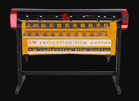 1350mm Laser Position cutting plotter cutter to Cut Contour of Sticker