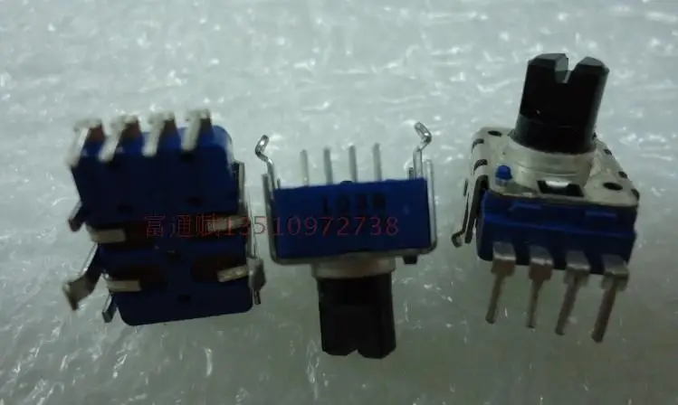 Japan imported ALPS musical instrument to adjust the volume potentiometer RK11K single-joint B10K-7F with the midpoint switch