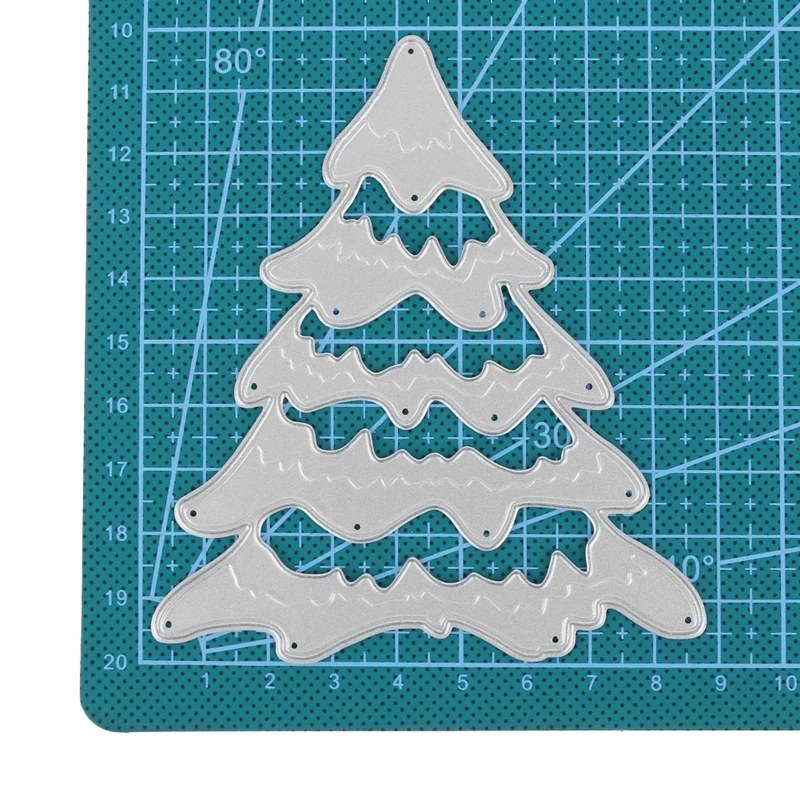 

Christmas Tree Metal Cutting Dies Stencils 2018 New For DIY Scrapbooking Decorative Embossing Handcraft Die Cutting Template