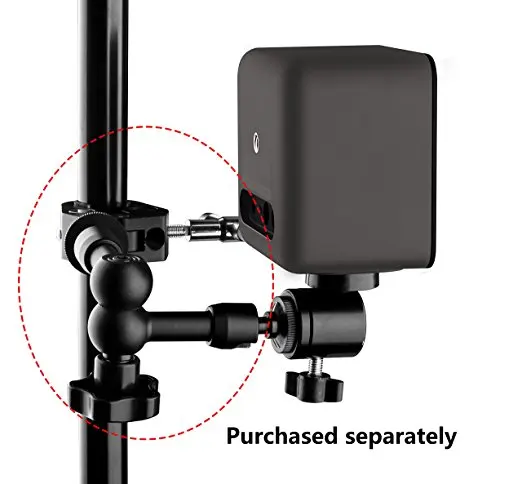 2 قطعة ترايبود كرة صغيرة رئيس لمحطة قاعدة HTC VIVE ، لمستشعر كوة الصدع ، للمنارات ، كاميرا الفيديو ، حامل MDW ل H