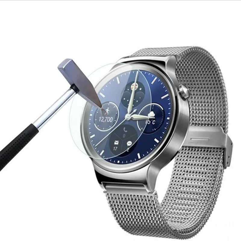 Película protectora de vidrio templado transparente HD para Huawei Watch /Watch 2 watch2, cubierta protectora de pantalla endurecida, 2 uds.