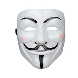 Party Masks V for Vendetta Mask Anonymous Guy Fawkes Fancy Dress Adult Costume Accessory Party Cosplay Masks