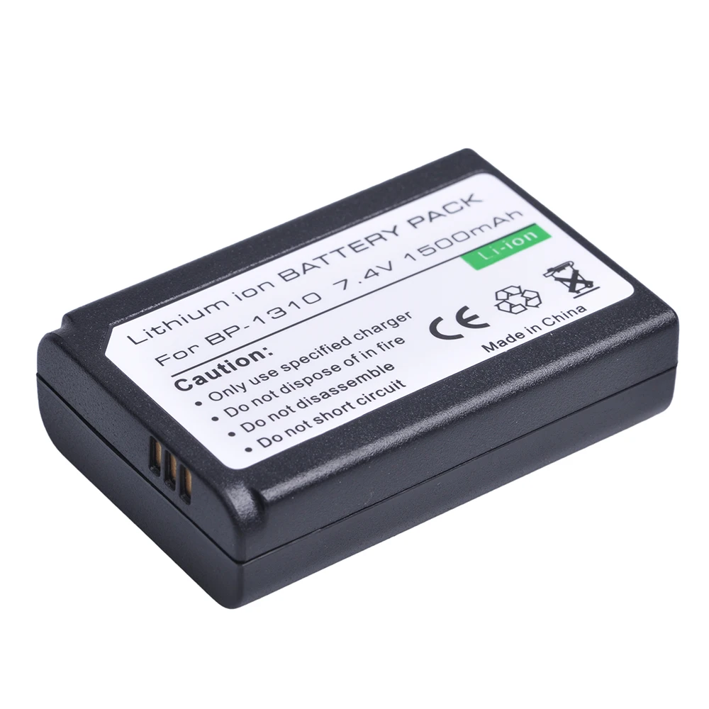 Tectra 1 sztuk 1500 mAh BP-1310 BP 1310 BP1310 bateria do Samsunga NX5 NX10 NX100 NX11 NX20 kamery baterii