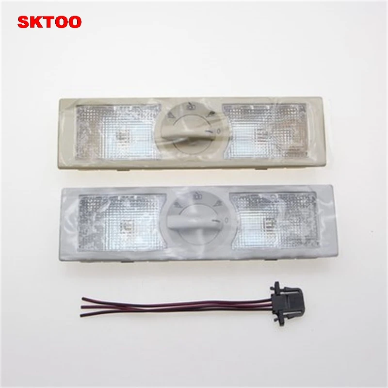 SKTOO Car Lights REAR Interior Dome Light Reading Lamp LIGHTS FOR Volkswagen POLO TOURAN SHARAN JETTA SKODA RAPID SEAT ALTEA