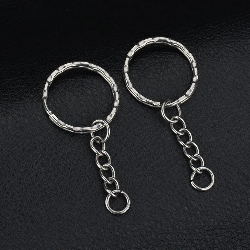 Nextvance Stainless Steel Key Chain Ring for DIY Adornment Accessories for Car-Key Home-key