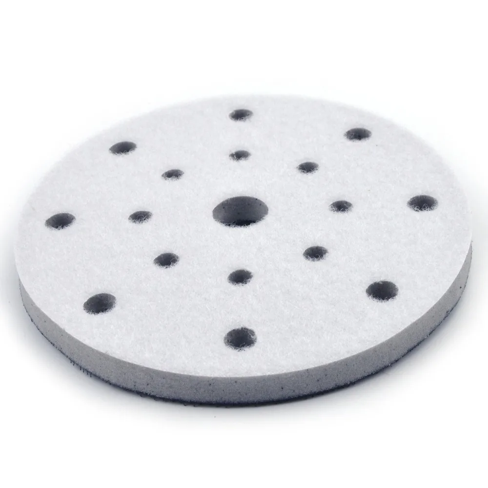 6 zoll 150mm 17-Loch Hohe Dichte Harten Schwamm Oberfläche Schutz Interface Pads für Schleif Pad Protector Power werkzeug Zubehör