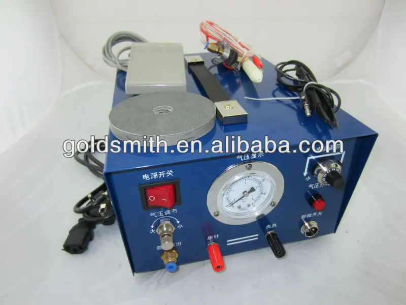 

blue argon jewelry spot welder, jewelry welding machine,argon welding machine 110V with extra 2 electrode and 1 clamp