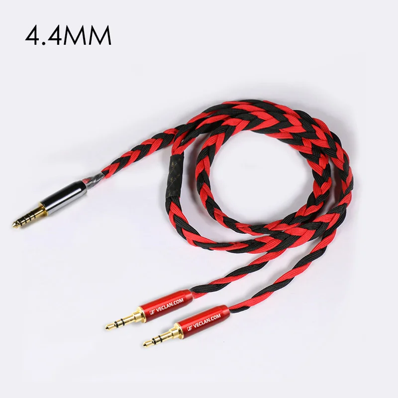 Venture Electronics Basic Black litz  HIFIMAN 3.5mm balanced headphone cable image 4