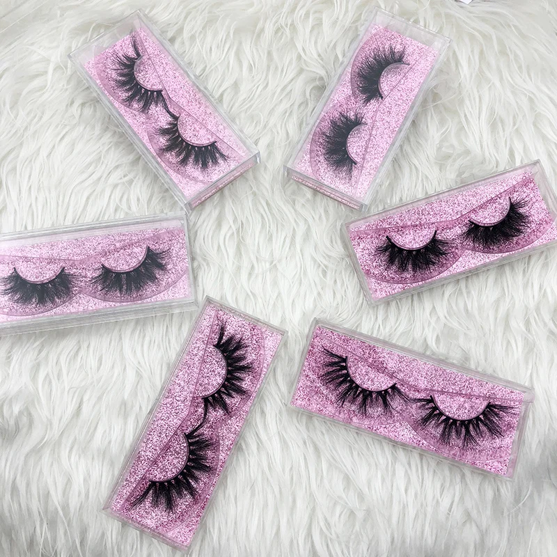 Mikiwi 5d Mink Eyelashes Thick HandMade Full Strip Lashes Rose Gold Cruelty Free Luxury Makeup Dramatic Lashes 3D Mink Lashes