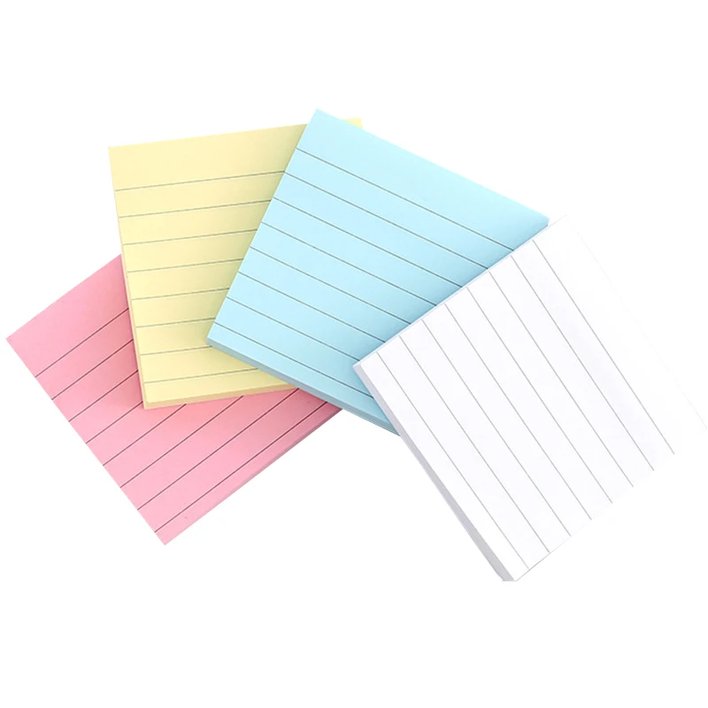 Simple Kraft Paper Square Memo Pad Student Message Note N Times Sticky School Office Stationery 1 Pcs