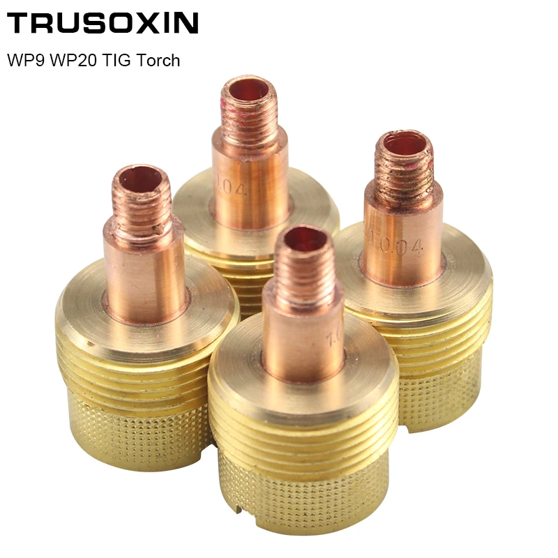 2PCS Welding Machine Accessories Large Stubby Gas Lens Body For WP9 WP20  TIG Welding Torch/Welder Gun