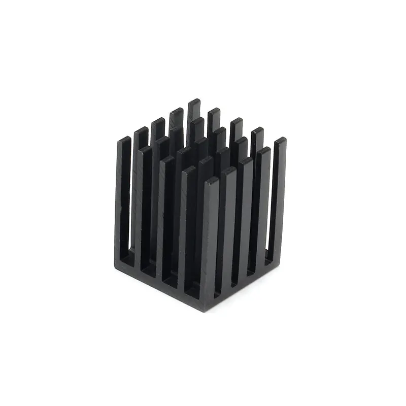 10/5Pcs 19*19*24Mm อลูมิเนียมฮีทซิงค์ฮีทซิงค์หม้อน้ำ Cooling Cooler สำหรับชิปอิเล็กทรอนิกส์ IC LED 19x19x24mm