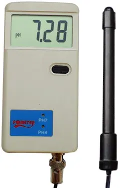 Portable pH Meter Acidity Tester High Accuracy BNC replaceabe probe sensor electrode ATC 0.05pH  rugged durable 9V battery