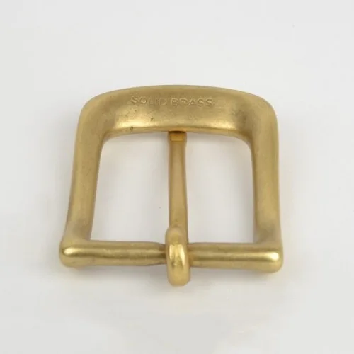 30mm solid brass belt buckle D-shaped Horseshoe buckle casual pin buckle Ms. belt buckle DIY Leather craft Metal Accessories