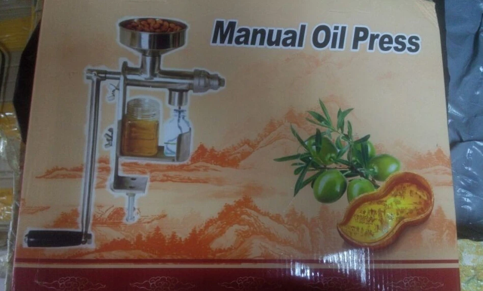 

The third generation of stainless steel oil press, the new manually oil press, hand oil press home