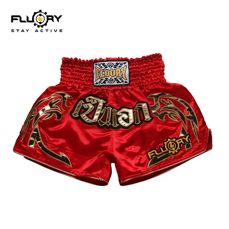 2019 Fluory  KIDS kick boxing shorts muay thai shorts for children (boys and girls) and youth