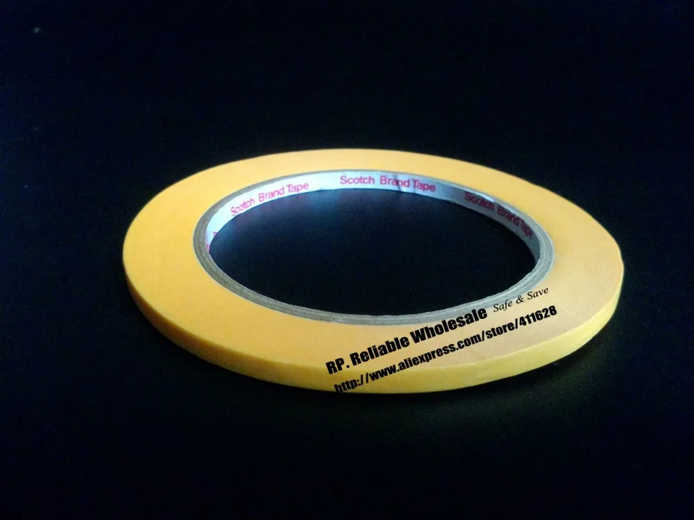 

10x (5mm*50M) High Temperature Withstand Masking Tape 3M244 for PCB SMT Painting Masking Packing