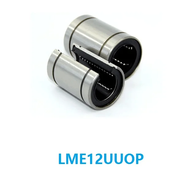 100pcs/lot LME12UUOP 12mm Open Type 12*22*32mm linear ball bearing motion bushing for CNC router parts 12x22x32 mm