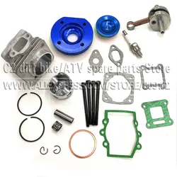 High Performance 44mm Big Bore Top End Kit 49cc 2 Stroke Mini ATV Quad Dirt Pocket Bike New