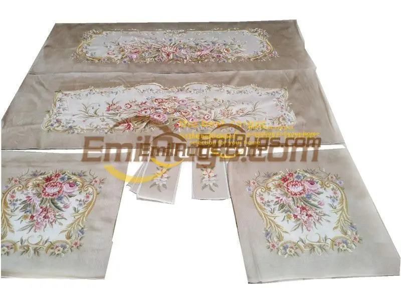 

European Embroidery Sofa Covers Handmade Woven Hand Woven Wool Varies Rectangular Sofa Cushions