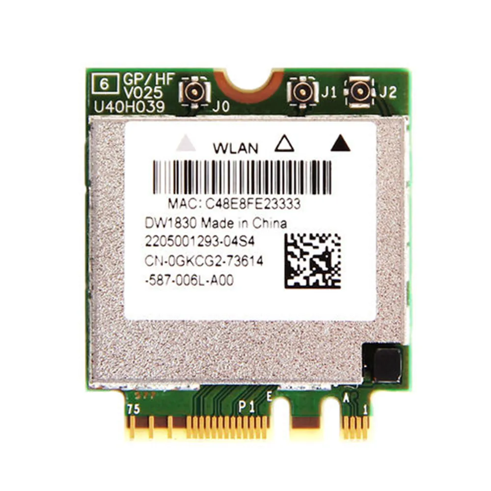 

БММ 943602 BAED DW1830 AC BCM94360 NGFF M.2 1300 Мбит/с BT4.1 Беспроводная карта Wi-Fi лучше, чем BCM94352Z DW1560 поддержка Mac os