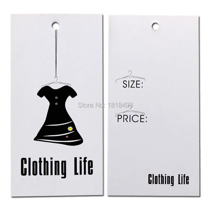 

free shipping customize clothing hang tag/garment printed paper labels/dress tag printing/gift packing labels/decorated card