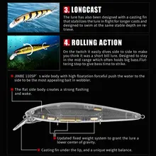 JINBE 110SP Fishing Wobbler #2