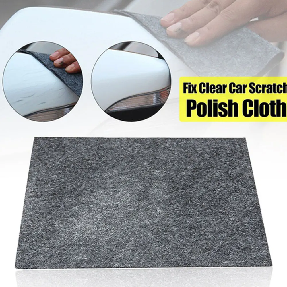 Car Scratch Repair Cloth Fix Clear Scratch Polish Magic Cloth Paint Cleaner Removal Durable Eraser Nano Material