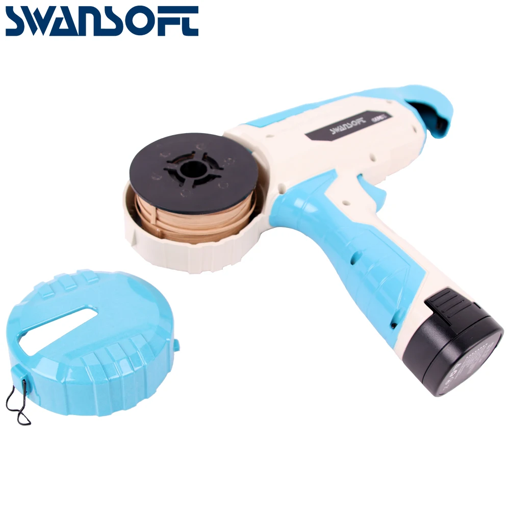 Fruit tree tying machine, cordless lithium battery electric binding machine, not easy to hurt trees