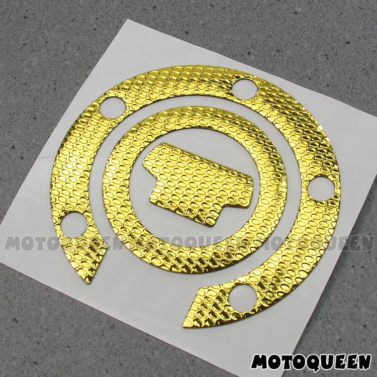 Motorcycle Fuel Gas Oil Cap Protector Cover Pad Sticker Decals for YZF-R1R6 FJR1300 FZ6 FZ8 FZ1 FZ1N XJ6 FZ6R FZ1S MT01