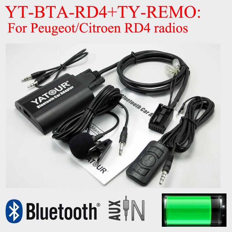 

Yatour Bluetooth car radio music player for Peugeot Citroen RD4 radios