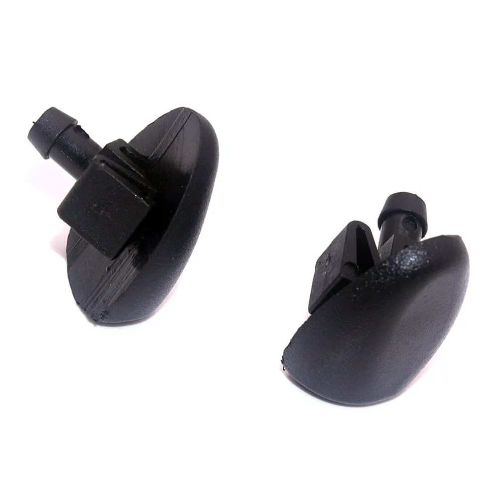 JEAZEA 2Pcs 6438J2 6438E6 6438AV 6438W2 6438Z1 Front Windshield Wiper Washer Jet Nozzle For Peugeot 407 2003-2010