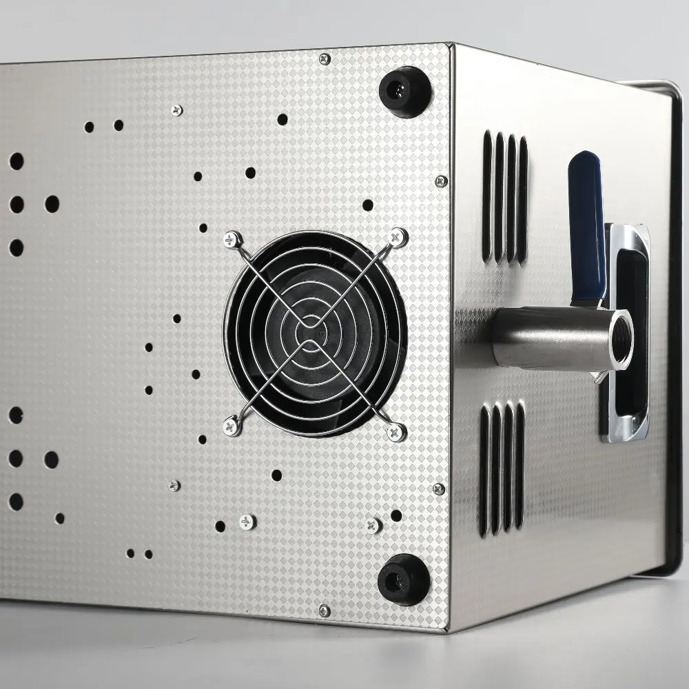 منظف بالموجات فوق الصوتية 10 لتر ، مع مؤقت تسخين ، للتنظيف الطبي والمنزلي والصناعي