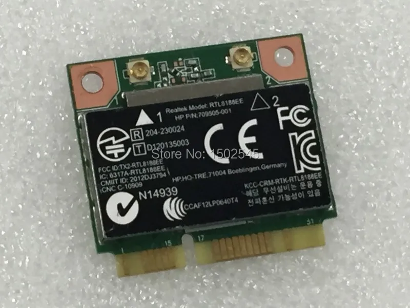 

Original Wireless card Broadcom RTL8188EE 150Mbps PCI-E FOR HP Pavilion 14 15 17 SPS: 709505-001 709848-001