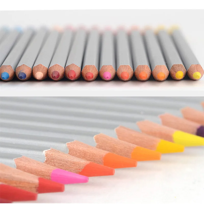 Marco raffiné beaux - arts crayons de couleur 72 couleurs dessin Sketches Mitsubishi couleur crayon fournitures scolaires Secret Garde crayon