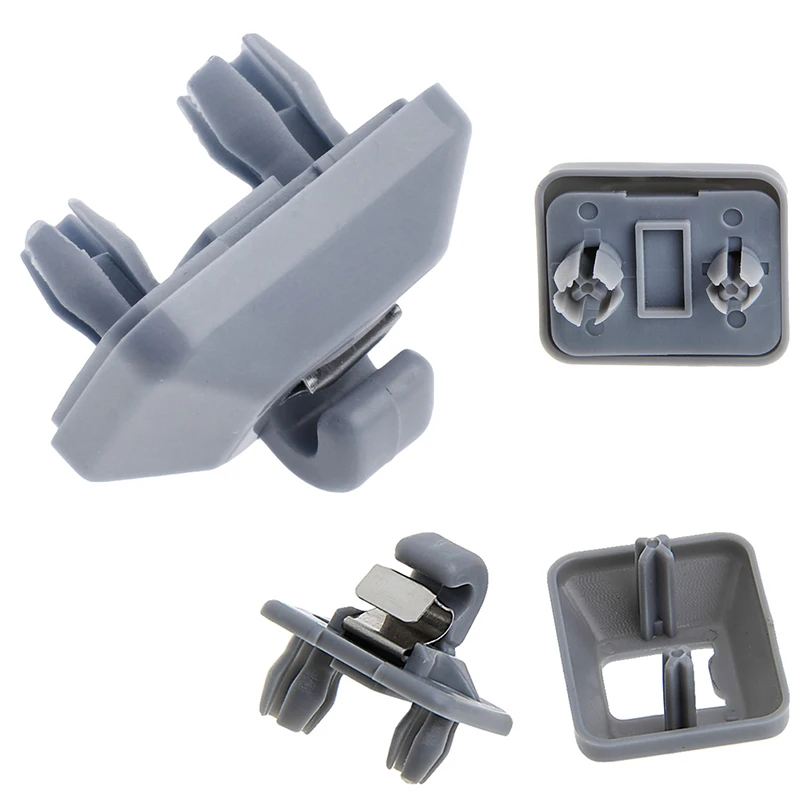 Hot 8U0857562 8E0857562 Plastic Gray Sun Visor Clip Hook Holder for Audi 2013-2015