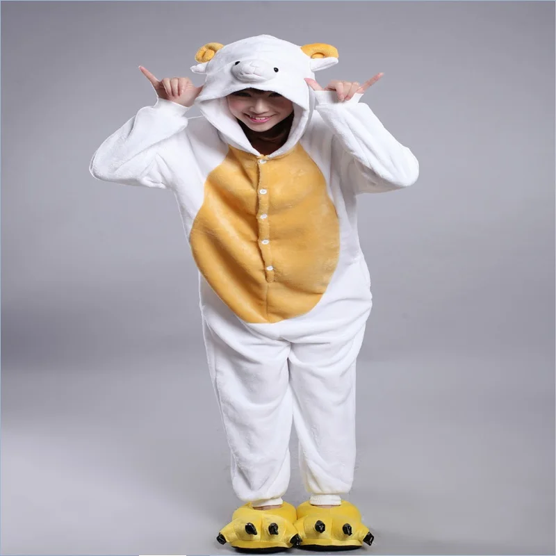 

zodiac dog rat sheep chicken Cosplay party Cartoon Kigurumi Unisex Sheep Onesie Pajamas Anime Costume Pyjamas Sleepwear Homewear