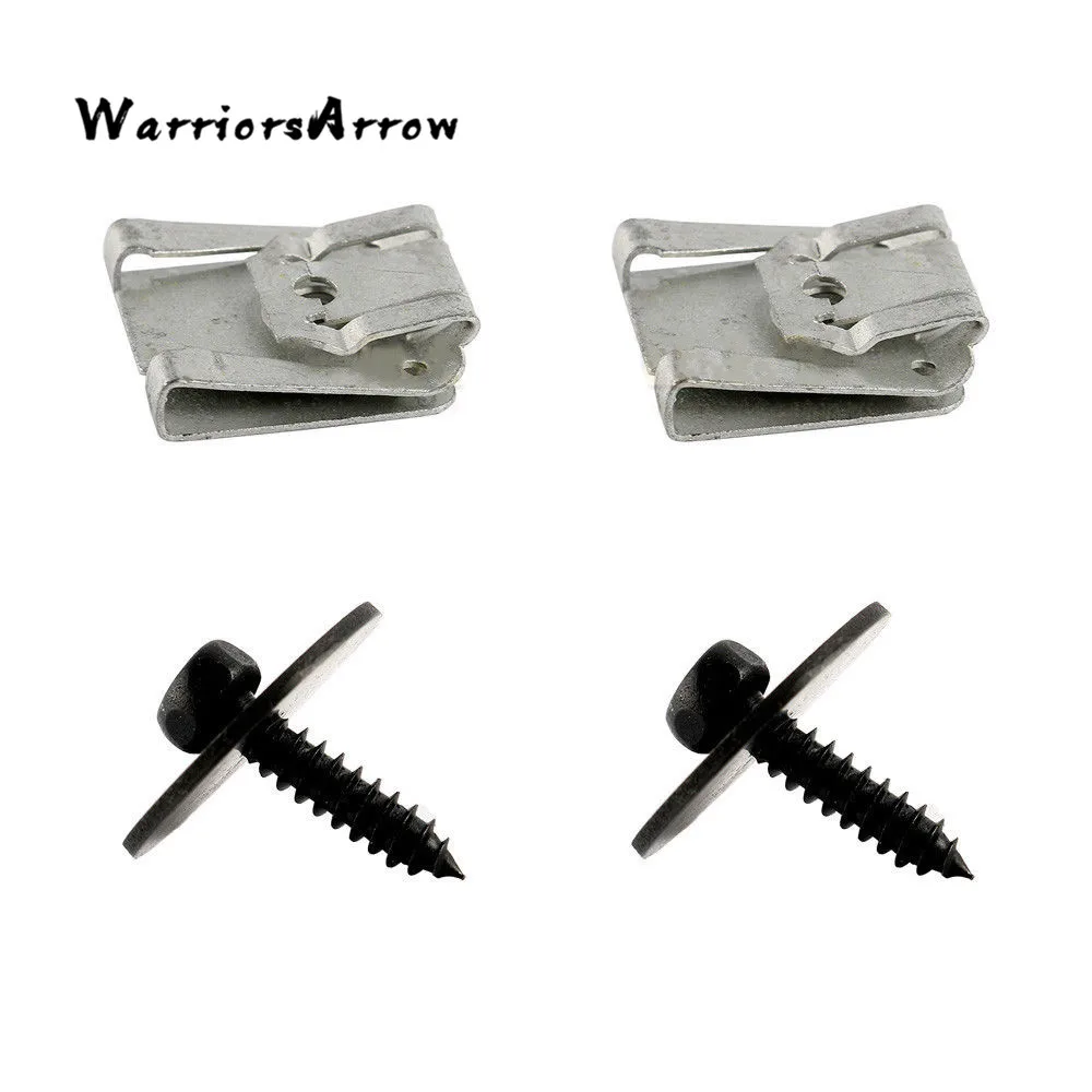 

WarriorsArrow Undercar Shield Clip Nuts and Sheet Metal Screws For Mercedes Benz W124 W125 A0019906036 0019949845