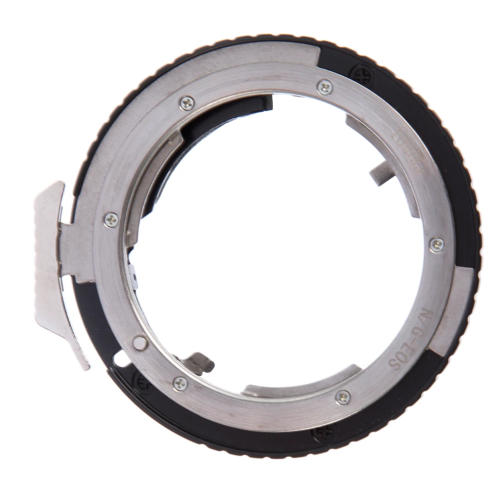 FOTGA Lens Adapter Ring AF Confirm Chip for Canon 5D III II 6D 7D 70D Cameras to Nikon AI G Lens