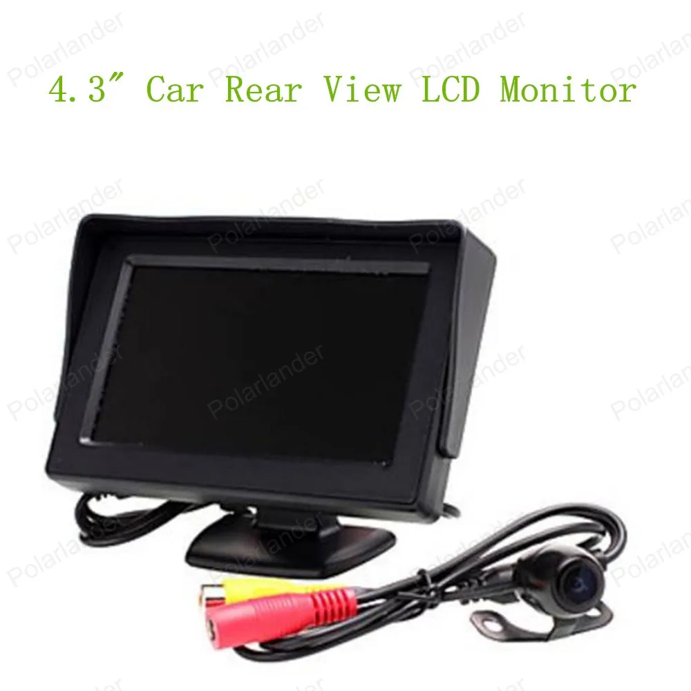 

hot sell 4.3 inch LCD display Car Rear View In-Dash Monitor/Camera Alarm Security System