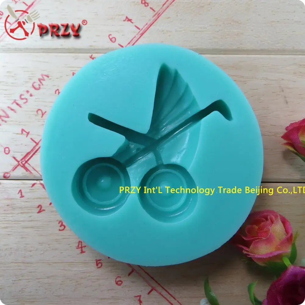 Children's car New style large wholesale  hot sale chocolate silicon mold  fondant Cake decoration mold (si230)