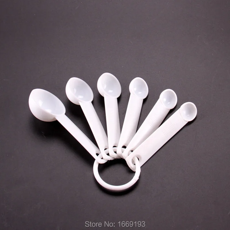 Direct Selling,Seasoning Measuring Spoon, Each Set Of 6, Food Grade Plastic Production, Non-toxic Tasteless