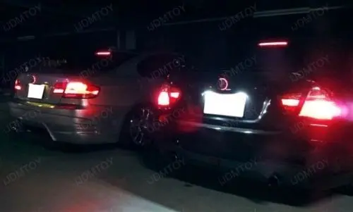 Car stickers LED Background Light For BMW 3 5 7 Series X3 X5 X6 light bulbs for cars LED Car Lights 82mm Red  1pc/lot