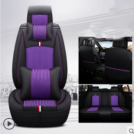 Best quality! Full set car seat covers for New Audi Q5 2018 comfortable breathable durable seat covers for Q5 2019,Free shipping