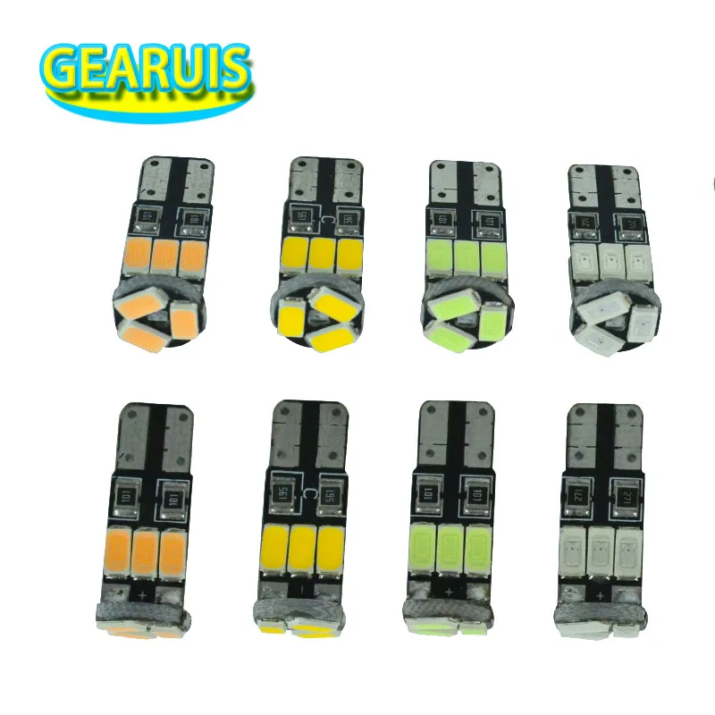 10pcs Car T10 W5W 1W LED 9 SMD 5630 5730 90MA PCB 501 Side Car Wedge Dome Parking Lights Car Side Wedge Light Lamp DC 12V