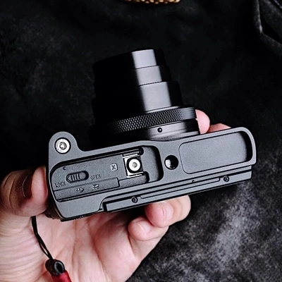 Quick Release L Plate/Bracket Holder hand wooden Grip L-Shaped for Sony RX100m6 RX100 vi M3 M4 M5 M6 M7 RX100vii Arca-Swiss RRS