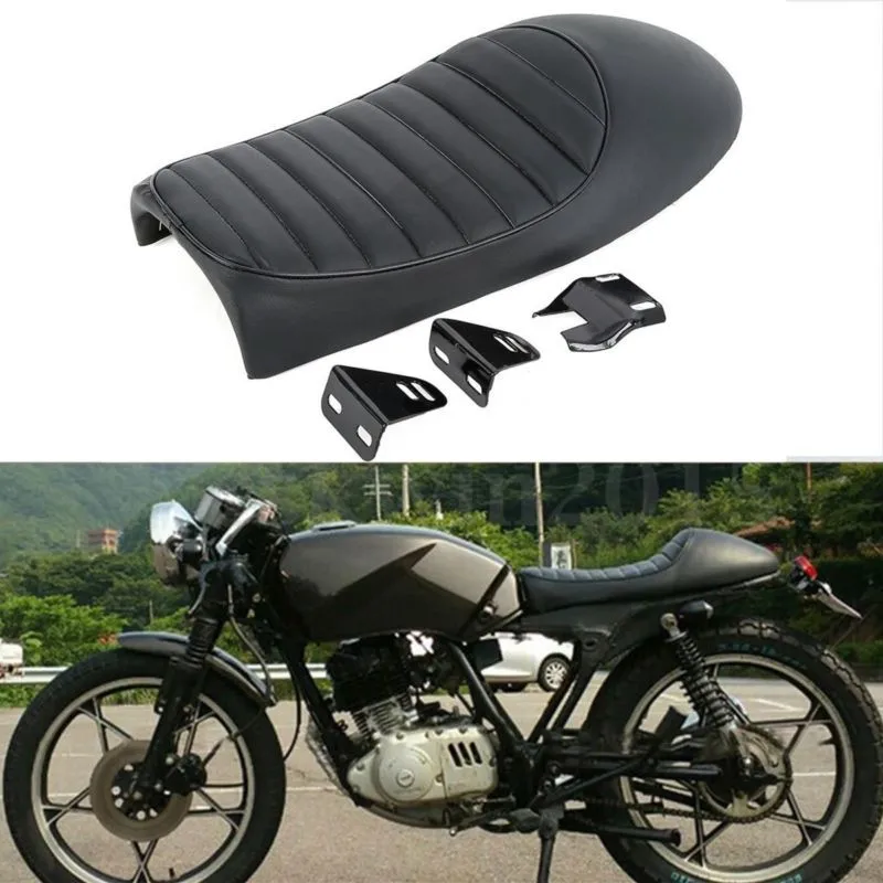 

Motorcycle Universal Hump Cafe Racer Seat Saddle For Honda Suzuki Yamaha SR400 XS650 GS XJ CB