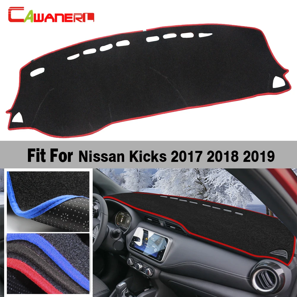 

Коврик для приборной панели автомобиля, ковер, стол, платформа для инструментов, избегайте света, противоскользящий чехол для Nissan Kicks 2017 2018 2019