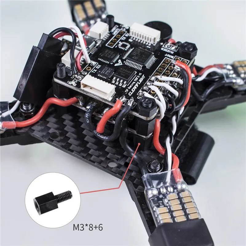 Sunfounder-parafusos de nylon para arduino, 210 peças, variados, m3 m2.5, espaçadores de porcas, para arduino, raspberry pi, aeronaves fpv, rc, drone, pc, mods