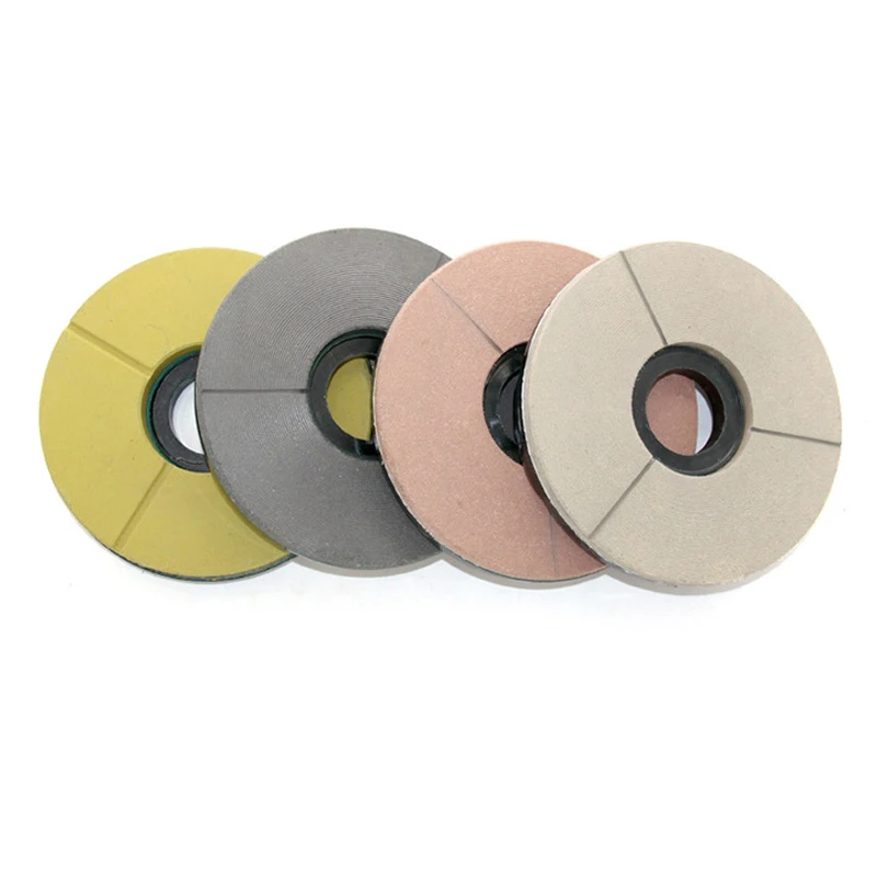 RIJILEI 10 Inch Diamond Resin Grinding Disc For Granite Slab 250mm Diamond Resin Bond Polishing Pad for Marble Polishing YG23-4